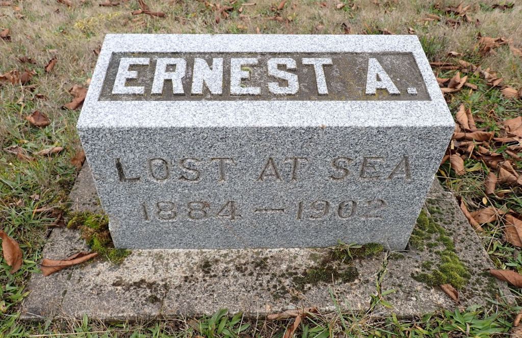 Photo of a tombstone